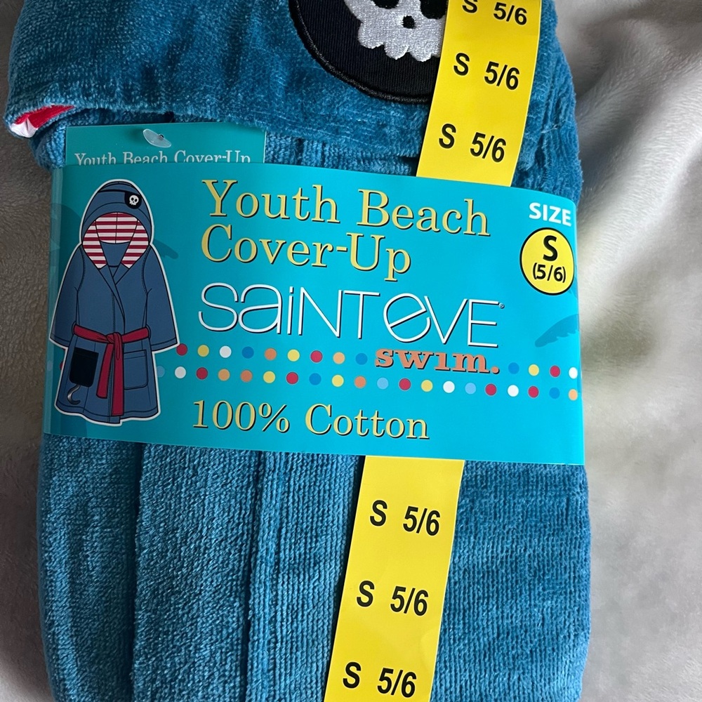 Kids Blue Swim Coverup